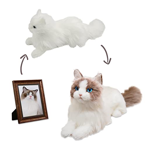 Chongker Benutzerdefinierte gefüllte Katze handgemachte realistische Katze Plüsch für Cat Loss, Katzenliebhaber von Chongker