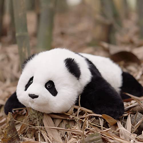 Chongker Weighted Stuffed Animal Handmade Realistic Plushies Companion Gift for Kids and Women (Panda Lying) von Chongker