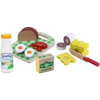 Kaufmannsladenartikel Brotzeit Set auf Holzbrett Kaufmannsladenartikel Brotzeit Set auf Holzbrett von Chr. Tanner GmbH