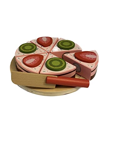 Christian Tanner 0985.9 - Erdbeertorte aus Holz zum Schneiden, 9859 von Christian Tanner