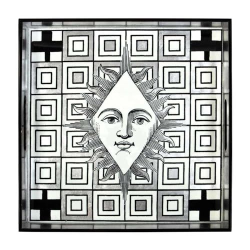 Christian Lacroix Poker Face Square Lacquer Tray Christian Lacroix Poker Face Square Lacquer Tray von Christian Lacroix