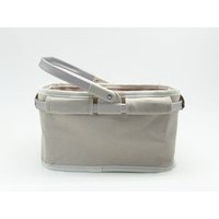 Cord Tragekorb Pure Sand leer von Christian Tanner GmbH