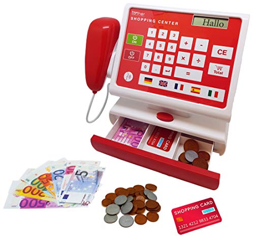 Christian Tanner 1030.5 Kinder Scannerkasse mit echter Scan-und Sprachfunktion inkl. Spielgeld, von 3 bis 7 Jahren Christian Tanner 1030.5 Kinder Scannerkasse mit echter Scan-und Sprachfunktion inkl. Spielgeld, von 3 bis 7 Jahren von Christian Tanner