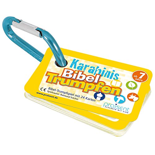 Christliche Geschenkideen °*8023 KARABINIS Mini-Spiele Bibel-TRUMPFEN GELB mit Spielanleitung Christliche Geschenkideen °*8023 KARABINIS Mini-Spiele Bibel-TRUMPFEN GELB mit Spielanleitung von Christliche Geschenkideen
