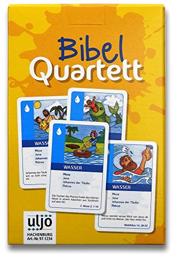 °° Quartett mit Bildern aus biblischen Geschichten - ab 7 Jahre von Christliche Geschenkideen