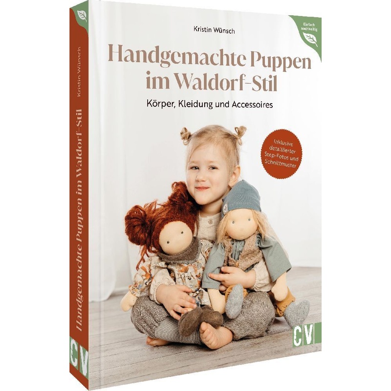 Handgemachte Puppen im Waldorf-Stil von Christophorus-Verlag