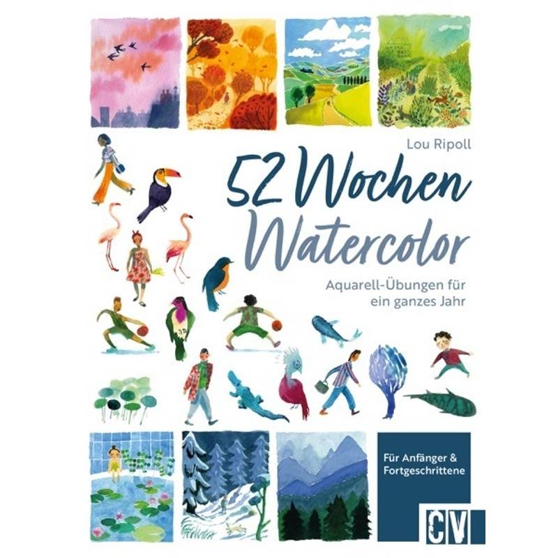 52 Wochen Watercolor von Christophorus