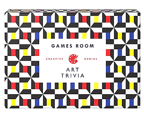 Games Room Trivia - Kunst-Trivia: 140 Fragen - Karton - für Spieler ab 9 Jahren von Chronicle Books