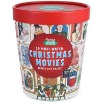 50 Must-Watch Christmas Movies Bucket List 1000-piece Jigsaw Puzzle 50 Must-Watch Christmas Movies Bucket List 1000-piece Jigsaw Puzzle von Chronicle Books