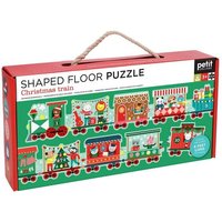 Christmas Train Shaped Floor Puzzle Christmas Train Shaped Floor Puzzle von Abrams & Chronicle