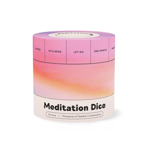 Chronicle Books Meditation Dice: Six Dice―Thousands of Possible Combinations! von Chronicle Books