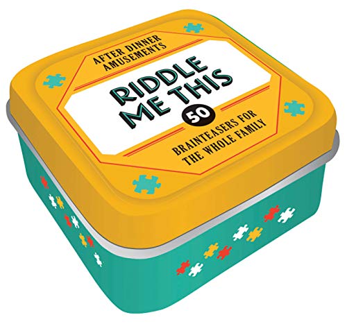 Chronicle Books Riddle Me This: 50 Brainteasers for The Whole Family Chronicle Books Riddle Me This: 50 Brainteasers for The Whole Family von Chronicle Books