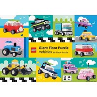 Lego 48-Piece Giant Floor Puzzle: Vehicles von Chronicle Books