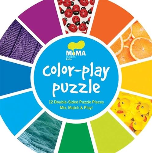 MoMA Color-Play Puzzle: 12 Double-Sided Puzzle Pieces. Mix, Match & Play! (MoMA Kids) von Chronicle Books