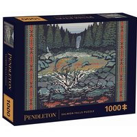 Pendleton Salmon Falls 1000-Piece Puzzle Pendleton Salmon Falls 1000-Piece Puzzle von Chronicle Books