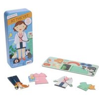 Shine Bright Veterinarian Magnetic Dress Up von Chronicle Books