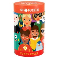 Spot the Difference Puzzle: Funny Faces Spot the Difference Puzzle: Funny Faces von Chronicle Books