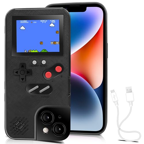 Chu9 Game Phone Case, 168 Eingebaute Kleine Videospiele Schwarz Kompatibel mit iPhone 11 von Chu9