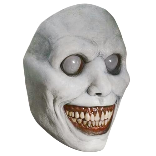 Chuankefanxing Halloween Maske, Halloween Gruselmaske, Naturlatex Gruselmaske für Halloween, Horror Maske Halloween für Party Kostüm Cosplay Requisiten Chuankefanxing Halloween Maske, Halloween Gruselmaske, Naturlatex Gruselmaske für Halloween, Horror Maske Halloween für Party Kostüm Cosplay Requisiten von Chuankefanxing