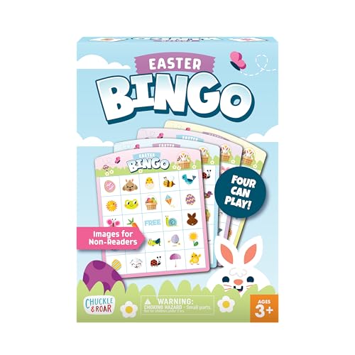 Chuckle & Roar - Oster-Matching – Familienspielabend Spaß – klassisches Spiel mit Frühlingsmotiv – ideal für Vorschullernen – Osterkorbgeschenk Chuckle & Roar - Oster-Matching – Familienspielabend Spaß – klassisches Spiel mit Frühlingsmotiv – ideal für Vorschullernen – Osterkorbgeschenk von Chuckle & Roar