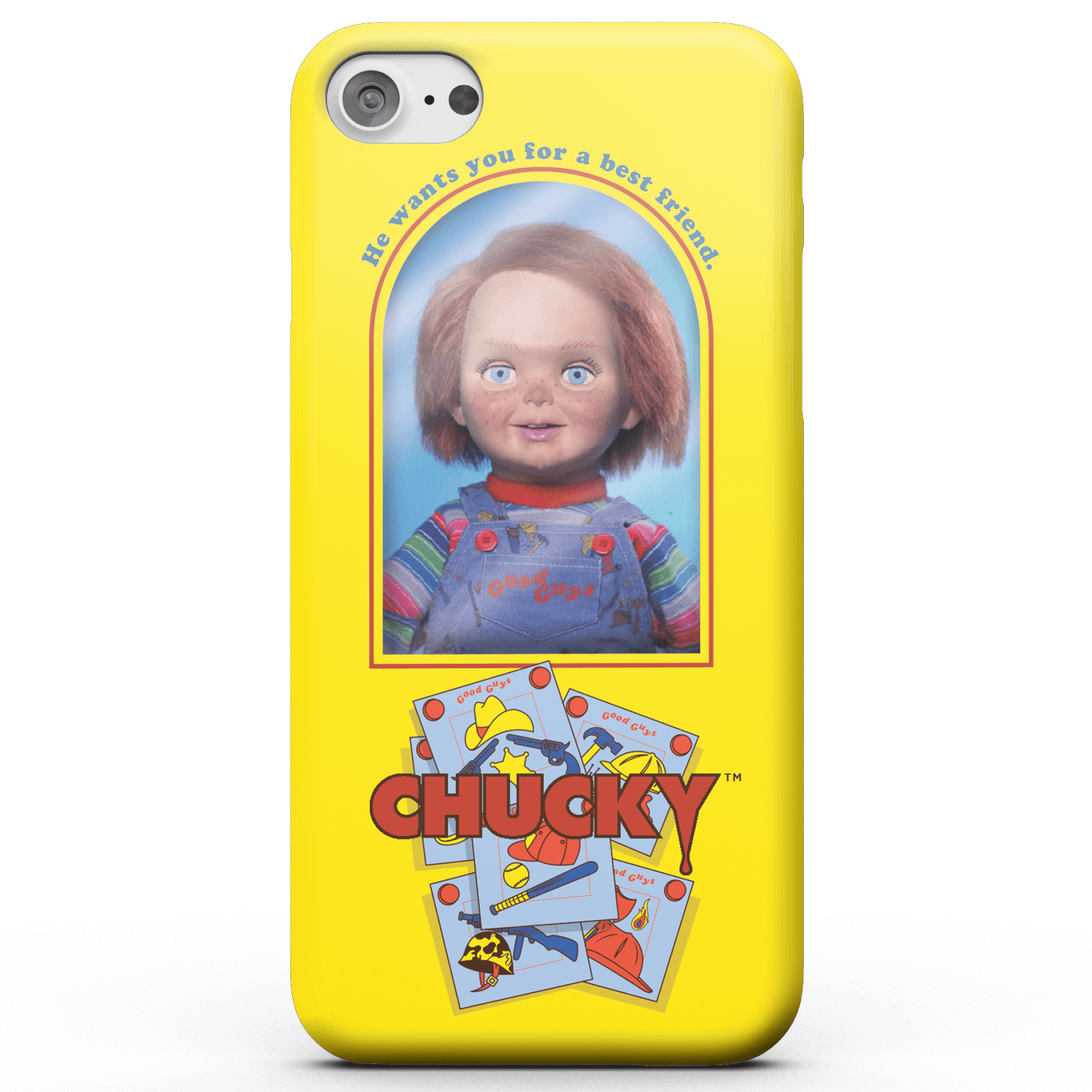 Chucky Good Guys Doll Smartphone Hülle für iPhone und Android - Samsung S6 Edge - Snap Hülle Matt von Chucky