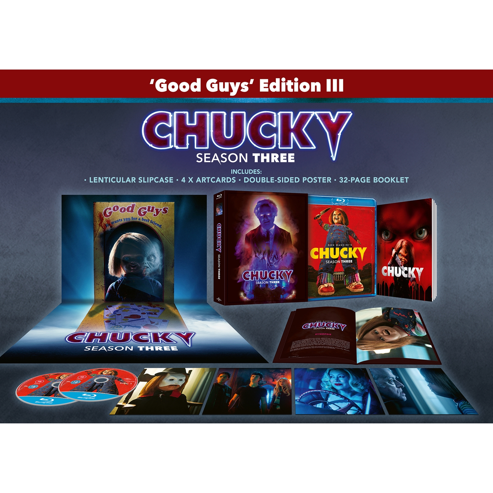 Chucky Season Three Good Guys III Edition Blu-ray Chucky Season Three Good Guys III Edition Blu-ray von Chucky