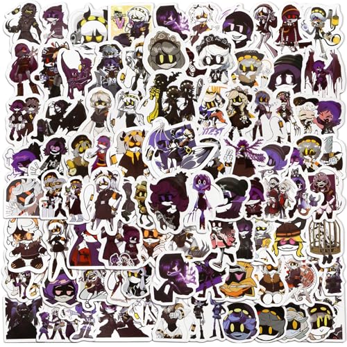 Chukua 100 Stück Murder Drone Sticker, Anime Murder Aufkleber Wasserfest, Kinder Sticker Set Mitgebsel Kindergeburtstag Gastgeschenke für Skateboards, Bottle, Tablets, Schultaschen, Türe von Chukua