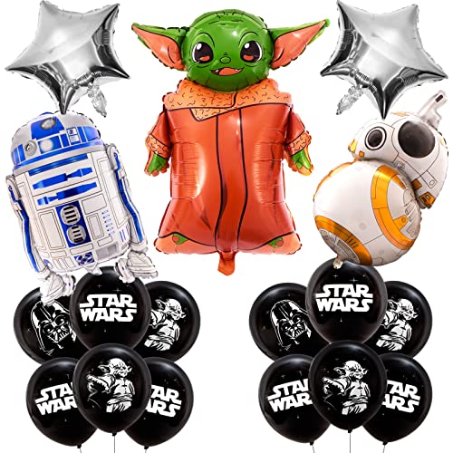 Chukua ballon Geburtstagsdeko Star Krieg Luftballons Geburtstag Deko Jungen Mädchen mit Yoda Luftballons Sterne Wars Party Balloons Roboter Folienballons Star Wars Thema Kindergeburtstag Party Deko Chukua ballon Geburtstagsdeko Star Krieg Luftballons Geburtstag Deko Jungen Mädchen mit Yoda Luftballons Sterne Wars Party Balloons Roboter Folienballons Star Wars Thema Kindergeburtstag Party Deko von Chukua