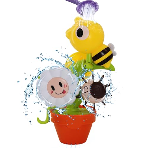 Chumix Badewannenspielzeug Baby, Geeignet für Badespielzeug Baby ab 1 Jahr mit Saugnapf, Wasserspielzeug Kinder Outdoor, Geeignet für Jungen und Mädchen, Für Badewanne, Dusche und draußen Chumix Badewannenspielzeug Baby, Geeignet für Badespielzeug Baby ab 1 Jahr mit Saugnapf, Wasserspielzeug Kinder Outdoor, Geeignet für Jungen und Mädchen, Für Badewanne, Dusche und draußen von Chumix