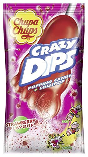 Chupa Chups Lutscher Crazy Dips - Erdbeere Chupa Chups Lutscher Crazy Dips - Erdbeere von Chupa Chups