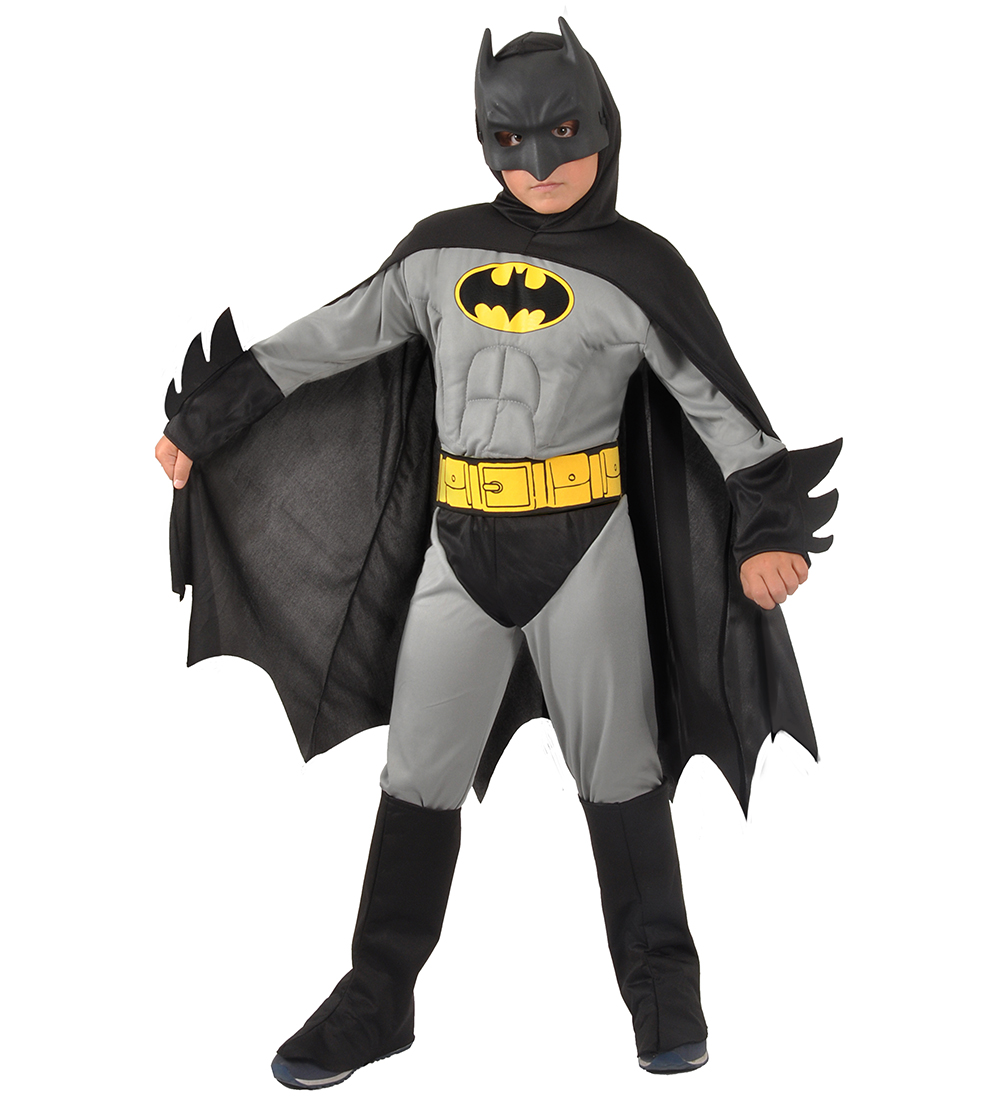 Ciao Srl. Kostüm - Batman m. Möglich/Cap - Ciao Srl. - 10-12 Jahre (140-152) - Kostüme von Ciao Srl.