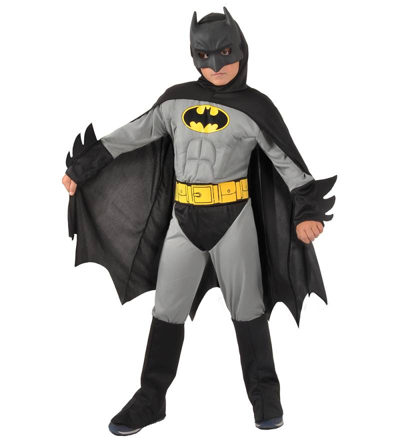 Ciao Srl. Kostüm - Batman m. Möglich/Cap - Ciao Srl. - 10-12 Jahre (140-152) - Kostüme von Ciao Srl.