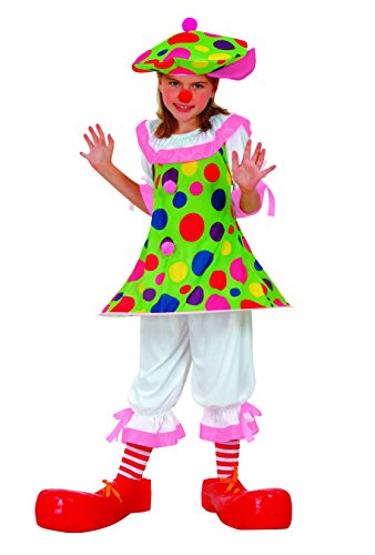 Blumen Paolo – Clown Monella Kostüm Mädchen Girls, mehrfarbig, 7 – 9 Jahre, 61114.l Blumen Paolo – Clown Monella Kostüm Mädchen Girls, mehrfarbig, 7 – 9 Jahre, 61114.l von Ciao