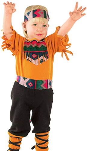 Ciao Blumen Paolo – indianina Kostüm Kind Junge 3-4 anni mehrfarbig von Ciao