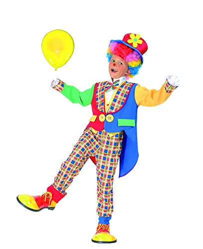 Ciao 10730.6-8 Clown Disguise, Boys, Multicolor, 6-8 Anni von Ciao
