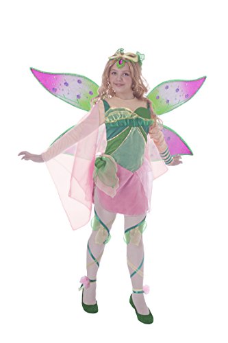 Ciao- Flora Bloomix Winx Club costume disguise fancy dress girl (Size 4-6 years) von Ciao