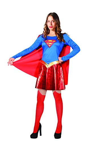 Ciao- Supergirl costume disguise fancy dress girl woman adult official DC Comics (Size M), Blau/Rot Ciao- Supergirl costume disguise fancy dress girl woman adult official DC Comics (Size M), Blau/Rot von Ciao