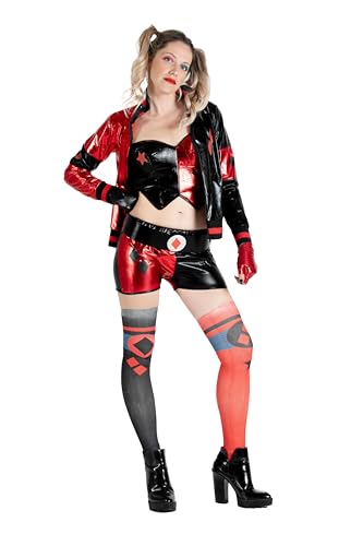 Ciao- Harley Quinn costume disguise fancy dress girl woman adult official DC Comics (Size M) von Ciao