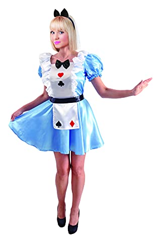 Ciao Alice Wonderland Kostüm Verkleidung Mädchen Damen Erwachsene (Einheitsgröße) Ciao Alice Wonderland Kostüm Verkleidung Mädchen Damen Erwachsene (Einheitsgröße) von Ciao