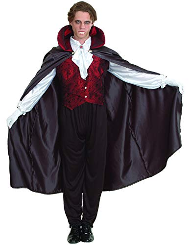Ciao 16175 Vampir Kostüme, Unisex adulto, Nero, Rosso, Größe XL Ciao 16175 Vampir Kostüme, Unisex adulto, Nero, Rosso, Größe XL von Ciao
