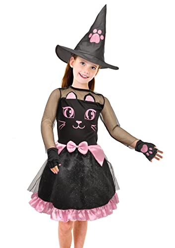 Kitty Witch costume disguise fancy dress girl (Size 10-12 years) von Ciao