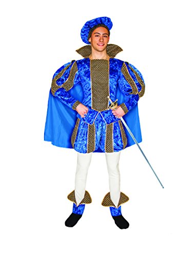 Ciao 16422 - Prince Charming, Größe XL, blau/gold/weiß Ciao 16422 - Prince Charming, Größe XL, blau/gold/weiß von Ciao
