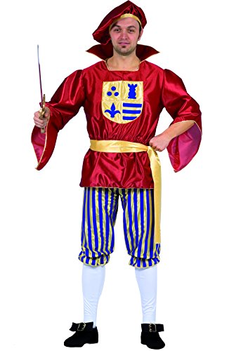 Ciao 16426 - Romeo, Größe L, Rot/Gold/Blau Ciao 16426 - Romeo, Größe L, Rot/Gold/Blau von Ciao
