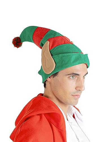 Ciao 20098 Elfo Natale Verkleidung Zubehör, Grün, Rot, Taglia unica Ciao 20098 Elfo Natale Verkleidung Zubehör, Grün, Rot, Taglia unica von Ciao