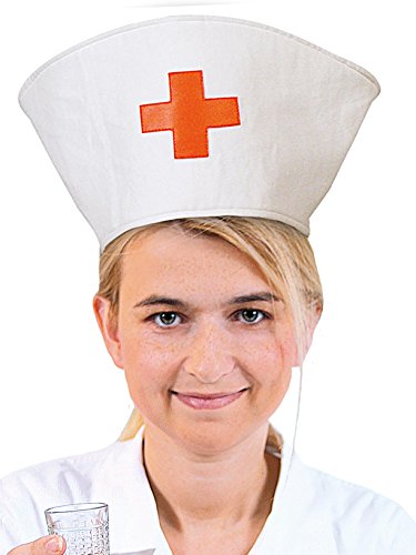 Ciao 20831 Nurse Hut, Weiß, Taglia unica von Ciao