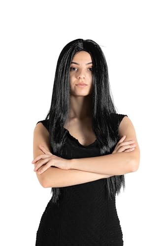 Ciao 23083 Morticia Addams Wig, Women, Black, One Size Ciao 23083 Morticia Addams Wig, Women, Black, One Size von Ciao