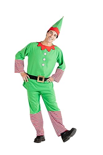 Ciao - Weihnachts-Elfen-Kostüm für Herren (Einheitsgröße Erwachsene) von Ciao
