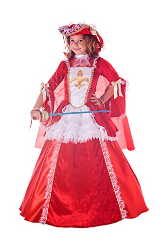 Ciao 26325.9-11 Prinzessin Disguise, Girls, Red, White, 9-11 Anni von Ciao