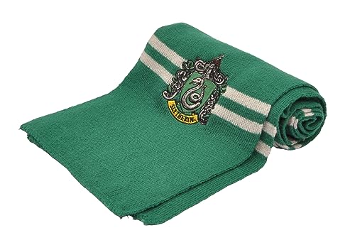 Ciao 31451 Wizarding World Slytherin Scarf, Green, White von Ciao