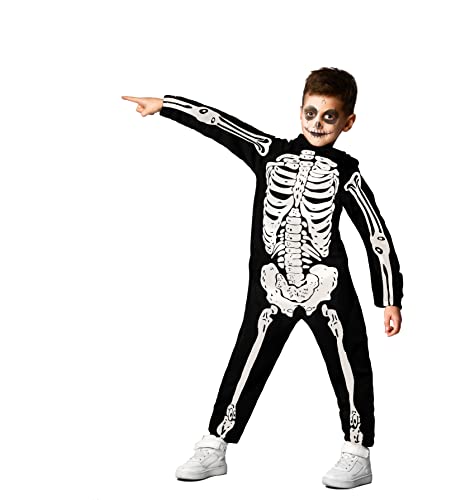 Ciao- Skeleton costume disguise suit boy (Size 7-9 years) von Ciao